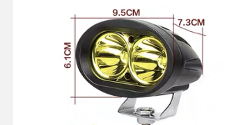 車用LED黃光2燈泡式小燈